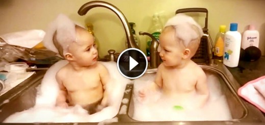 Twins In The Sink