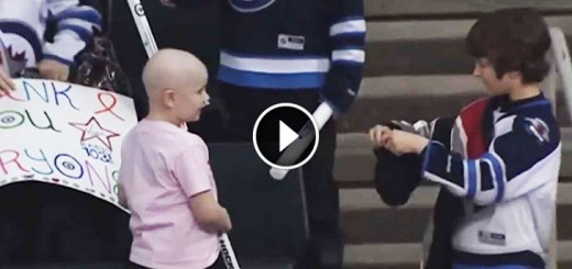 Boy Saw A Sick Girl At A Hockey Game