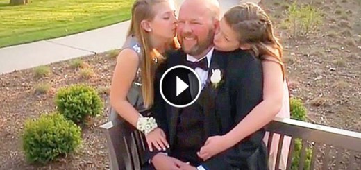 Girls go big to make up for lost time with dad