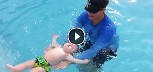 Swimming Class Teaches Pool Safety To Kids