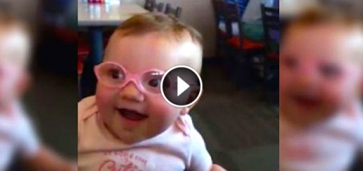 Baby Girl Is Happy To See Clearly For The First Time
