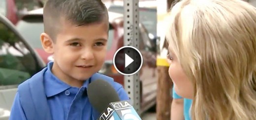 kid cry when she asks him about first day of school
